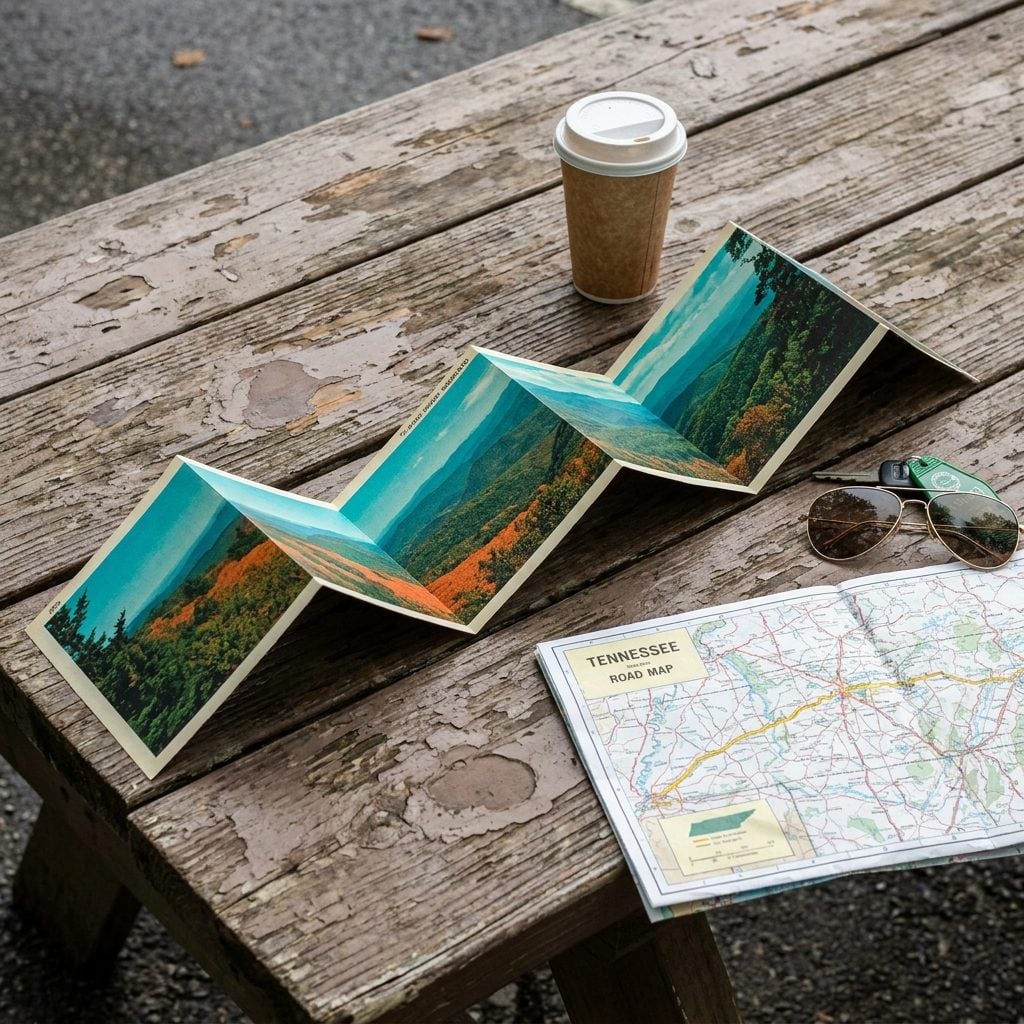 The Card With the Panoramic Fold-Out That Was Three Postcards Long