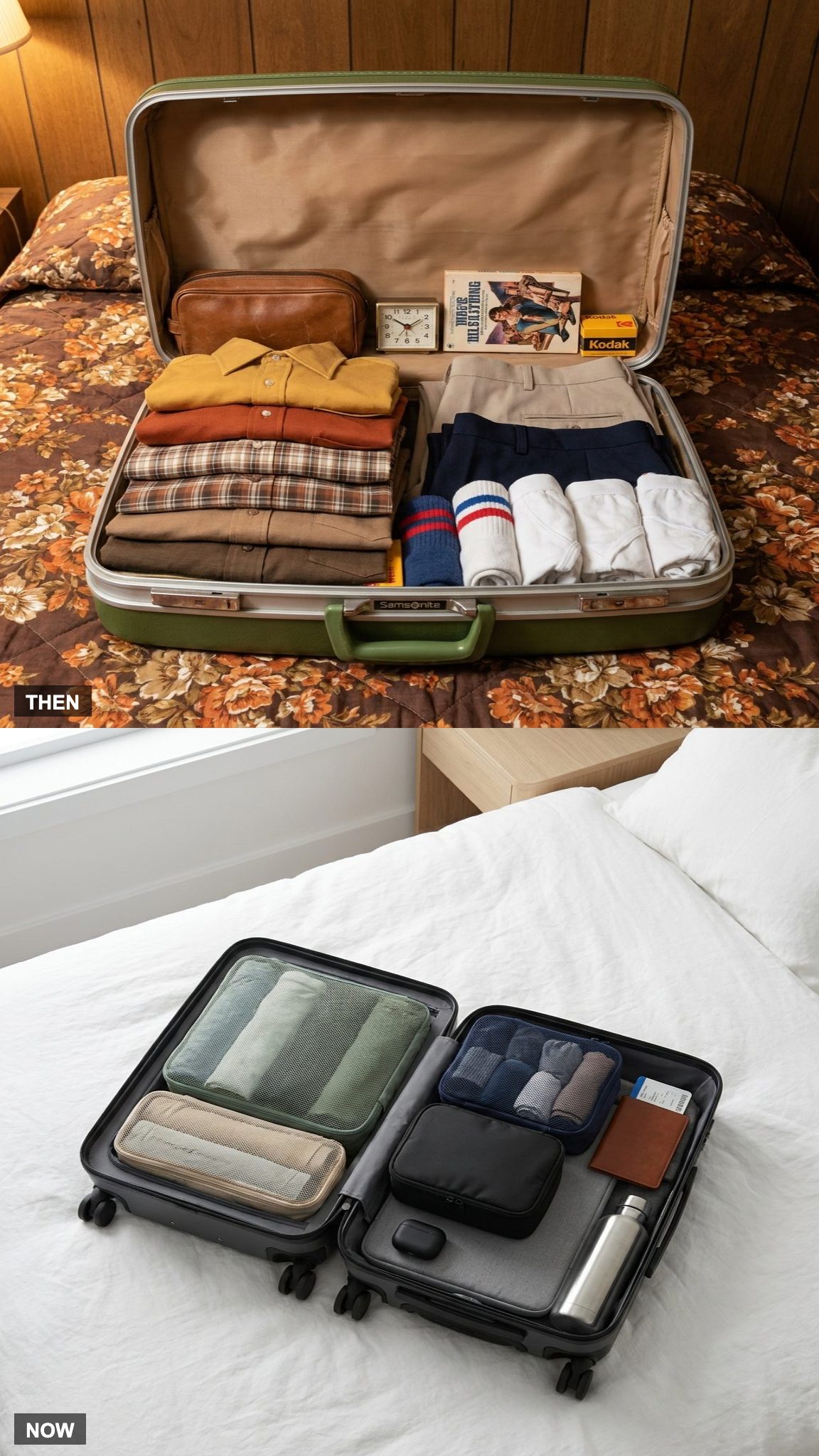 The Clothes Stack vs. The Packing Cube