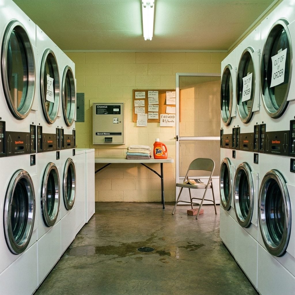The Coin-Op Laundry Room That Smelled Like Tide and Wet Concrete