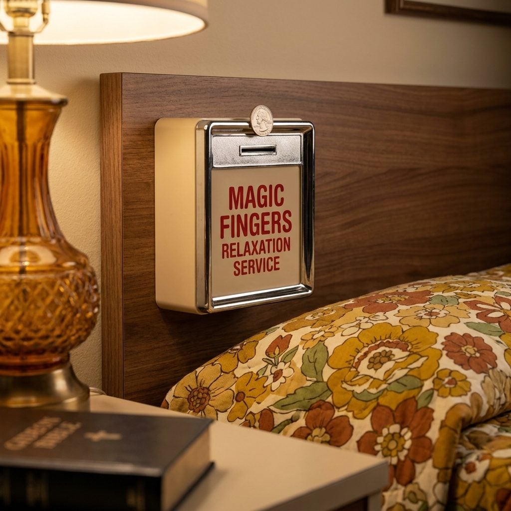 A Coin-Operated Vibrating Bed: 25 Cents for About 15 Minutes