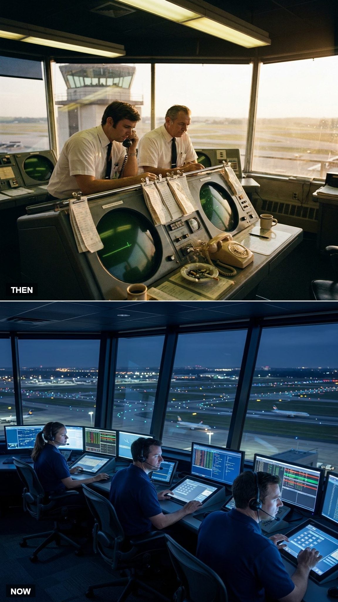 The Control Tower Before the Screens Took Over