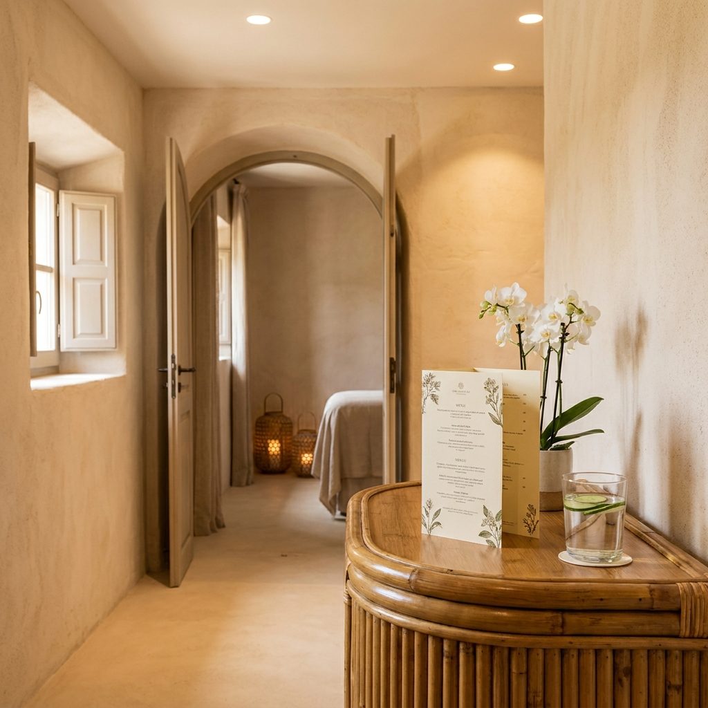 Dismissing the Spa Menu as Too Expensive Without Reading What's Actually Included