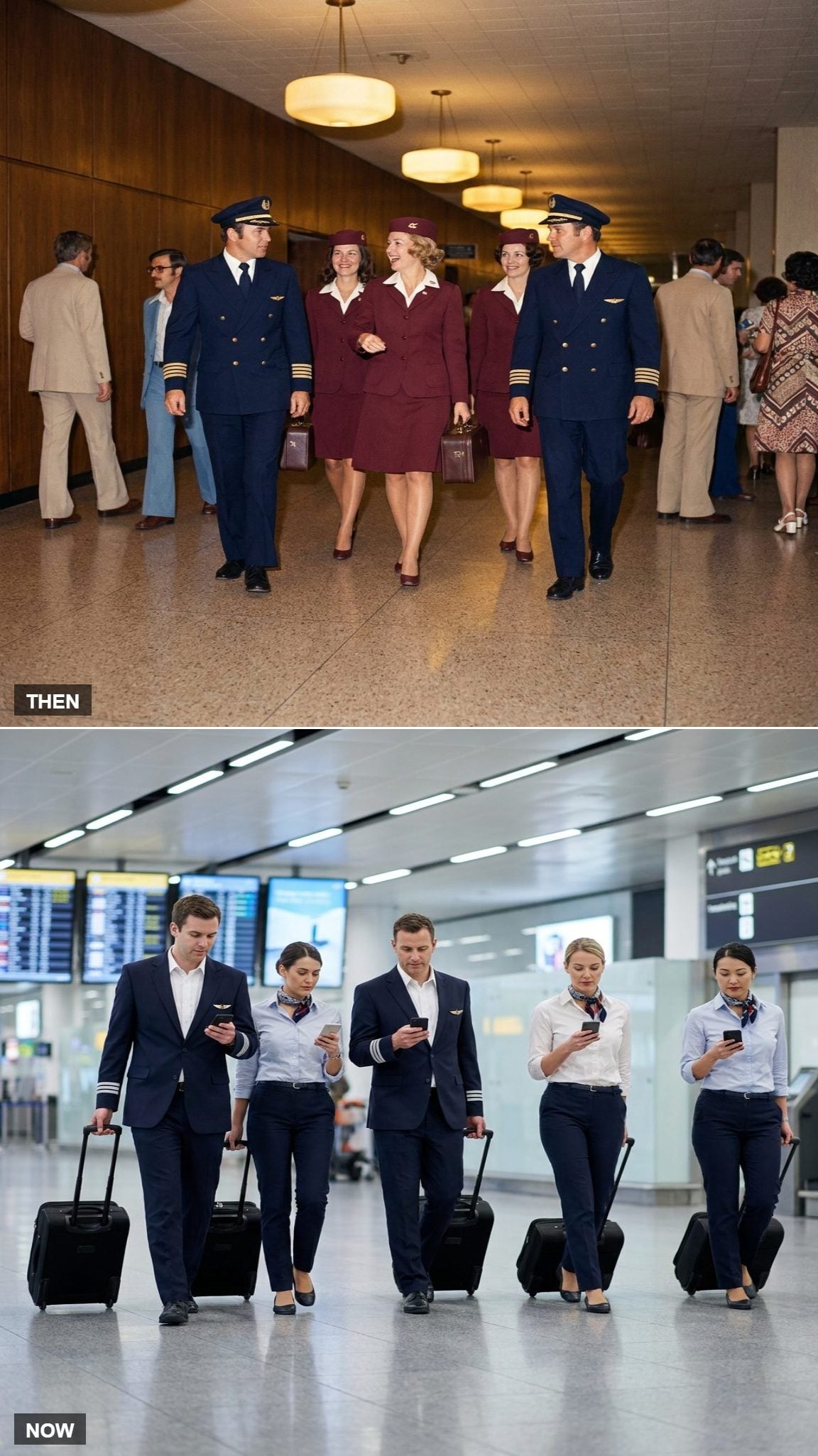The Flight Crew Uniforms