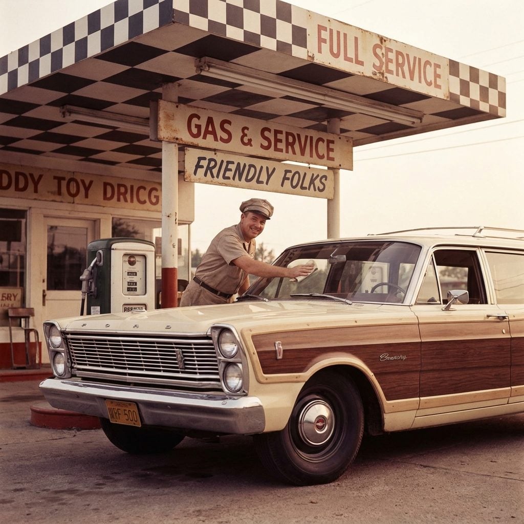 A Station-Wagon Fill-Up: About $7 to $9 for a Typical Stop