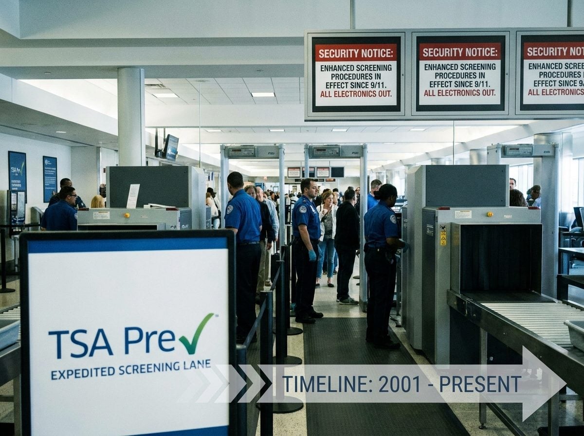 How TSA and PreCheck Changed Airport Timing