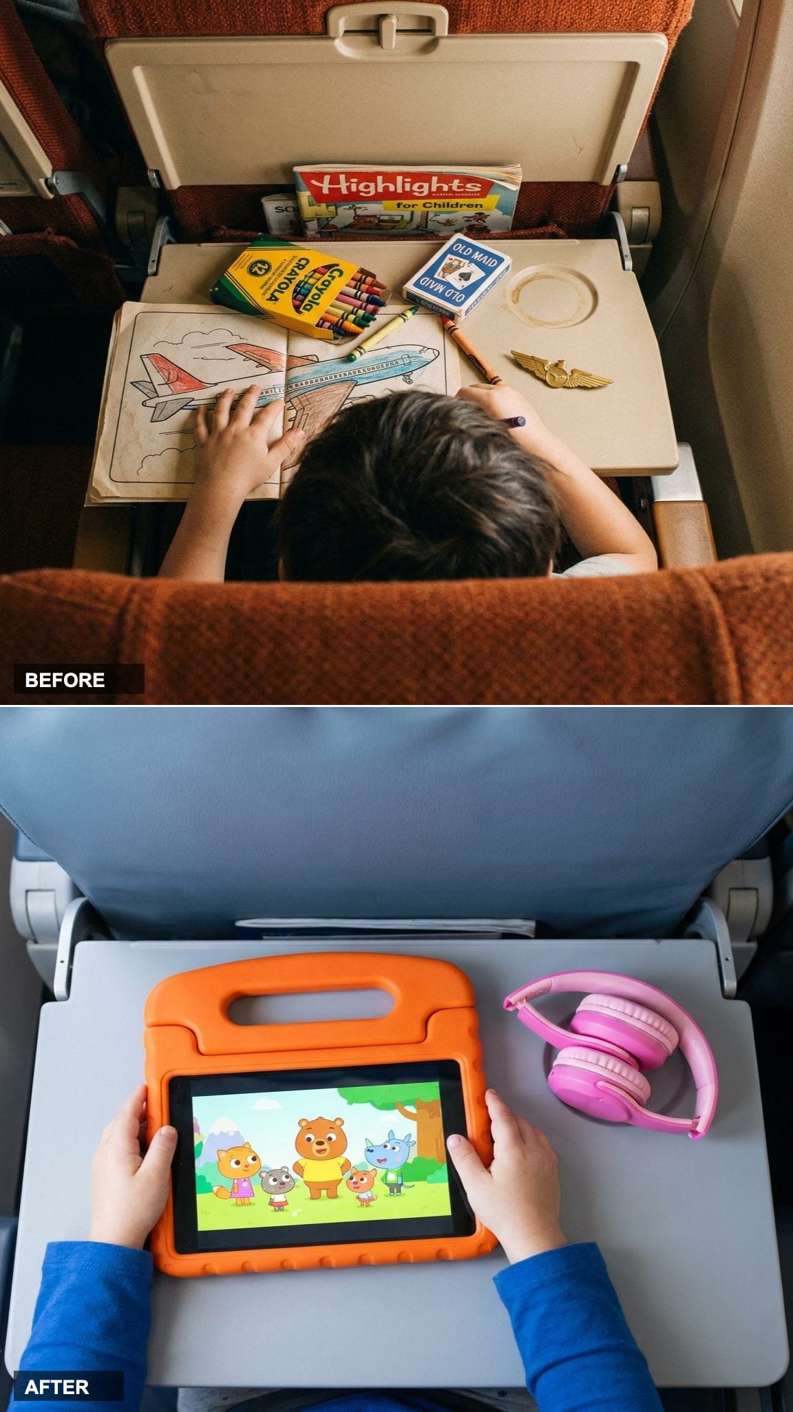 How Kids Survived the Flight