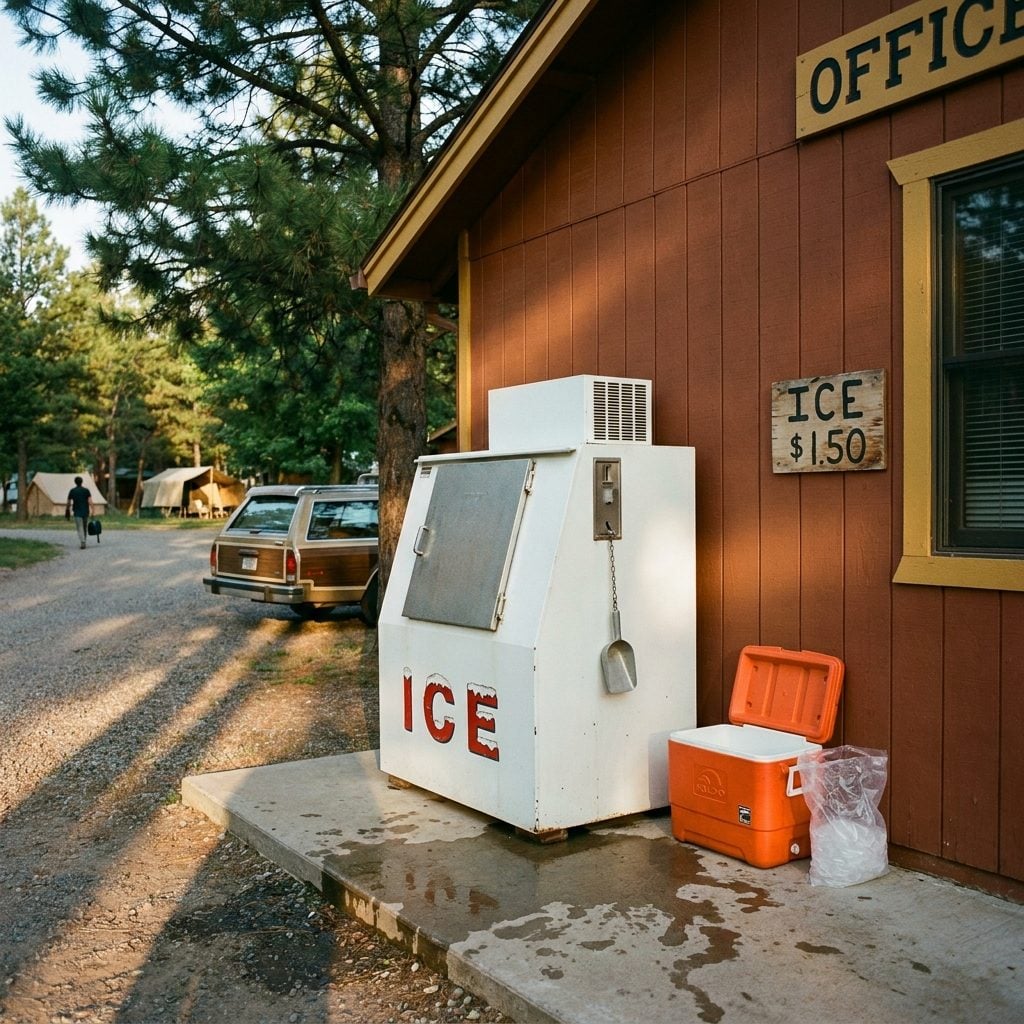 The Ice Machine Outside the Office That Sounded Like a Bowling Alley