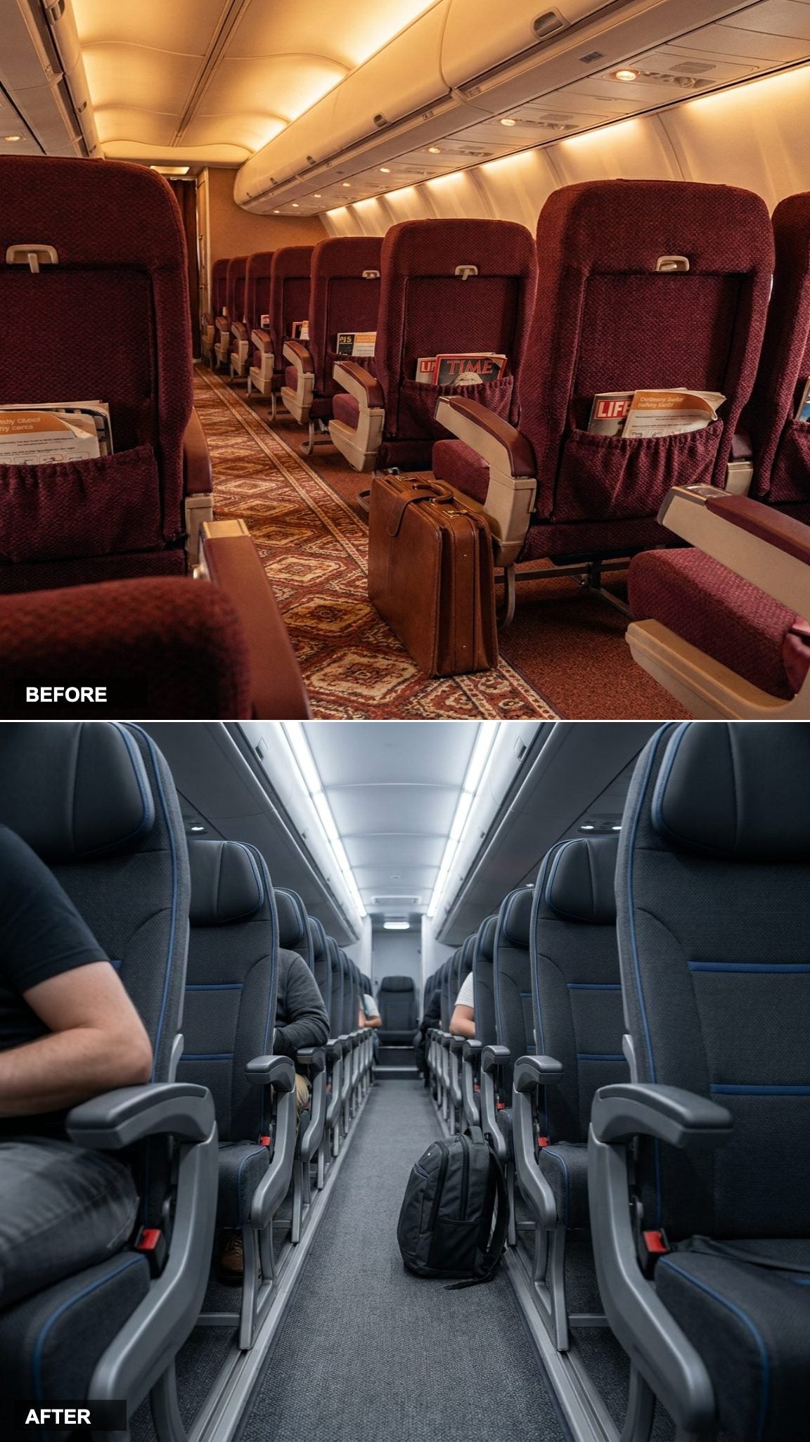 Legroom That Let You Cross Your Legs