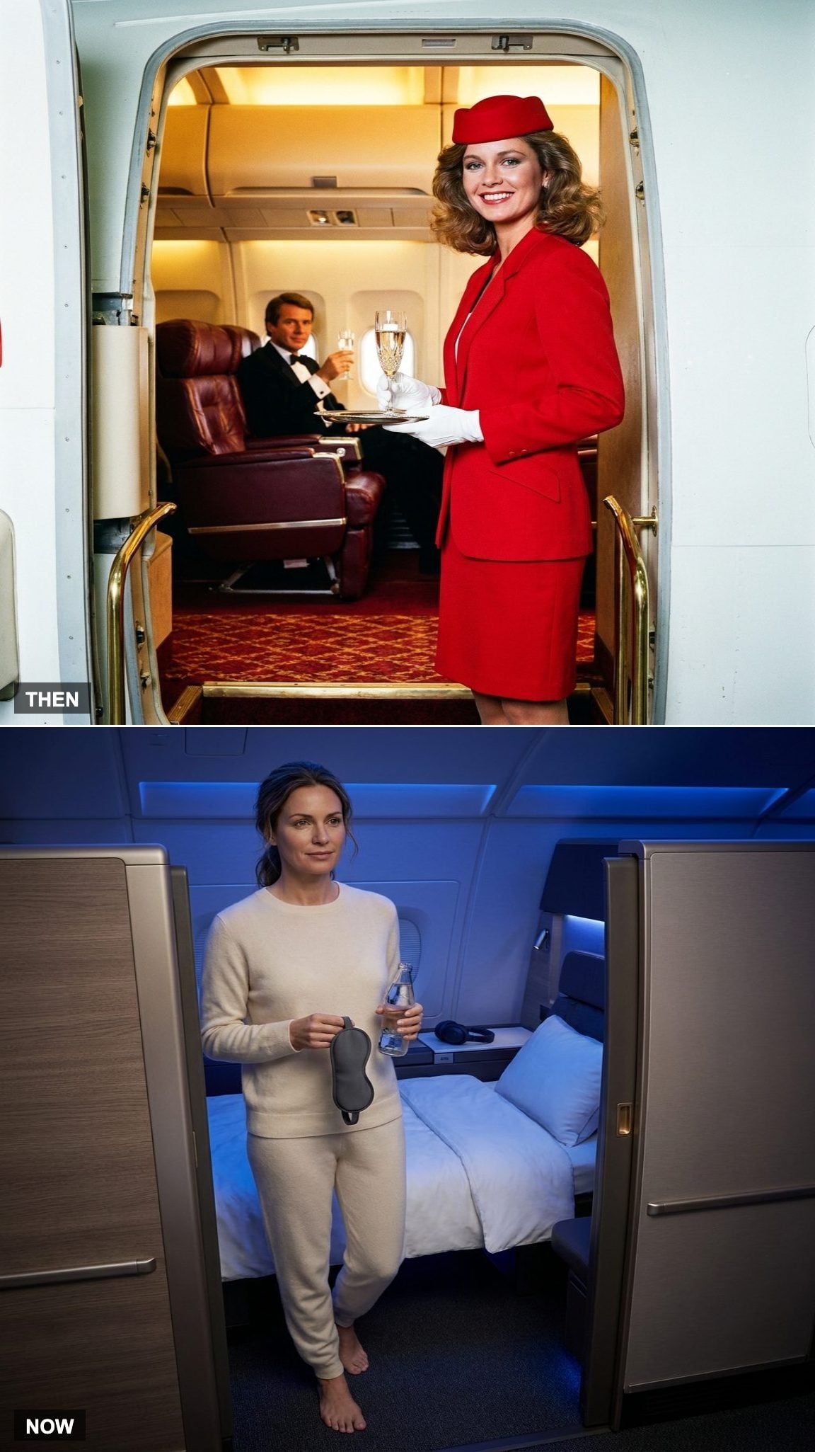 The Marketing Pitch: Glamour Then, Sleep Now