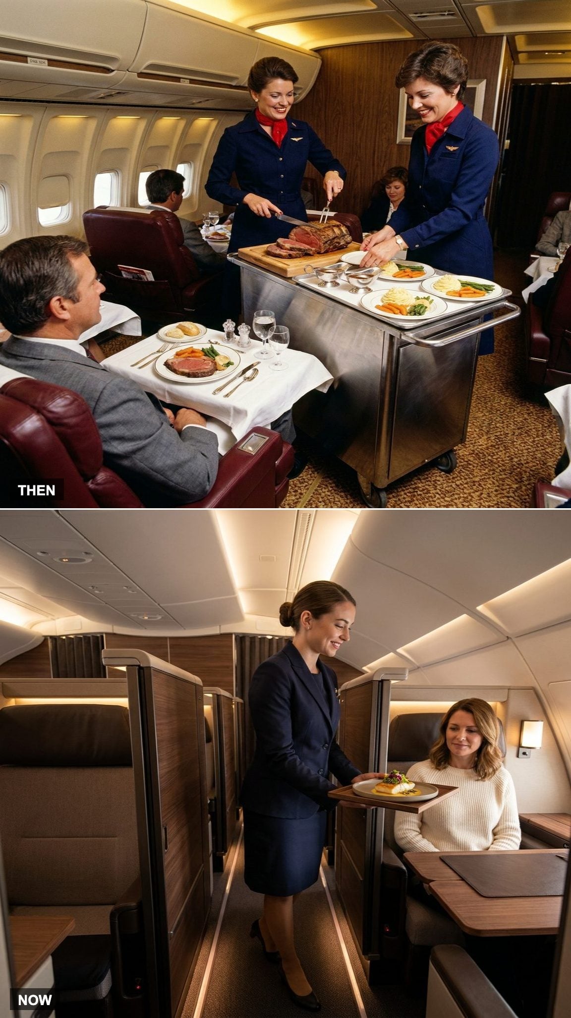 Meal Service: The Rolling Cart vs. The Plated Course