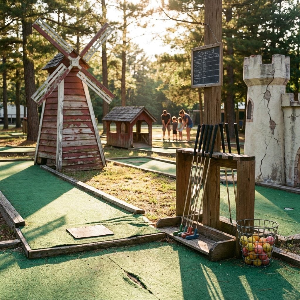 The Mini-Golf Course With the AstroTurf That Had Seen Better Days