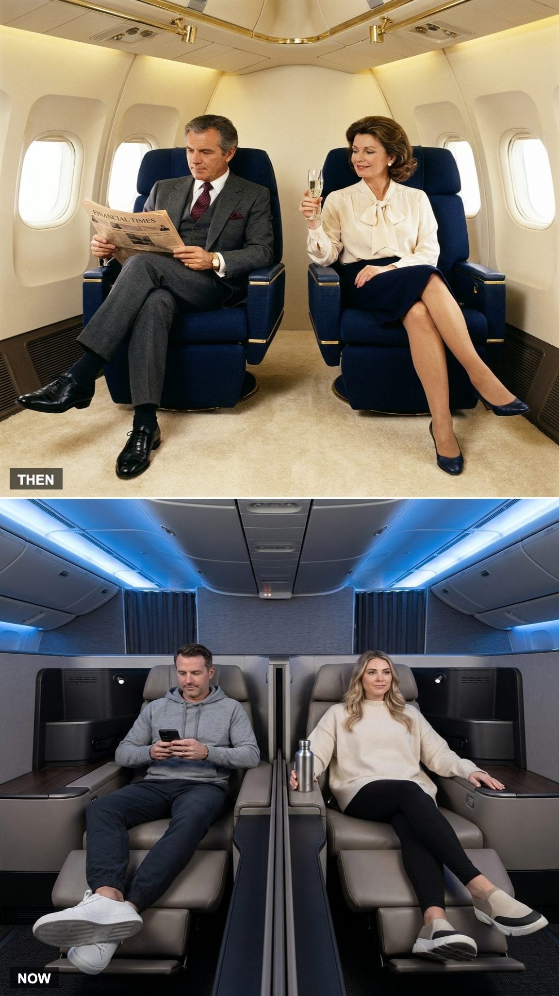Neckties at 35,000 Feet vs. Hoodies and Sneakers