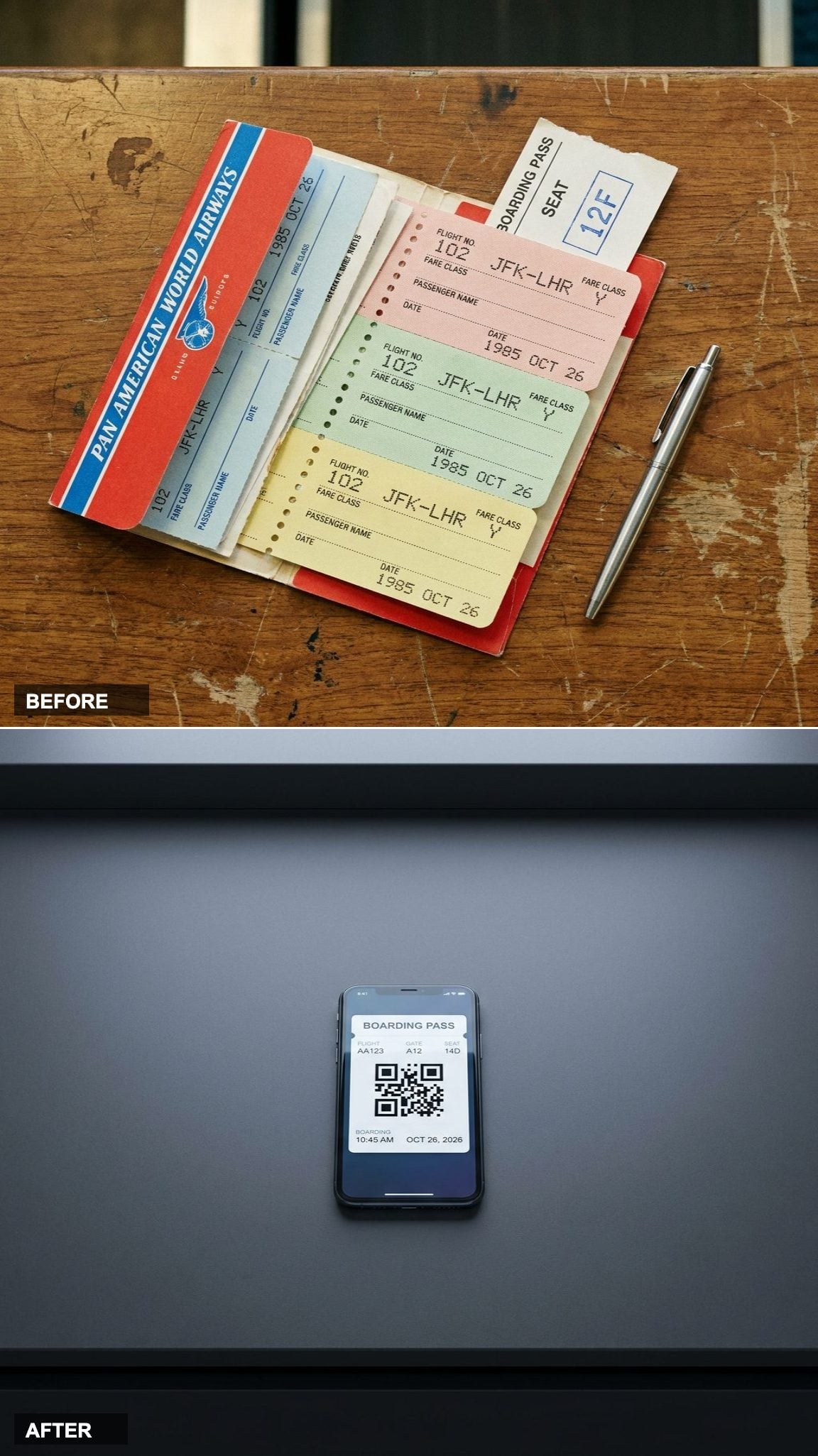 The Paper Boarding Pass and Ticket Jacket