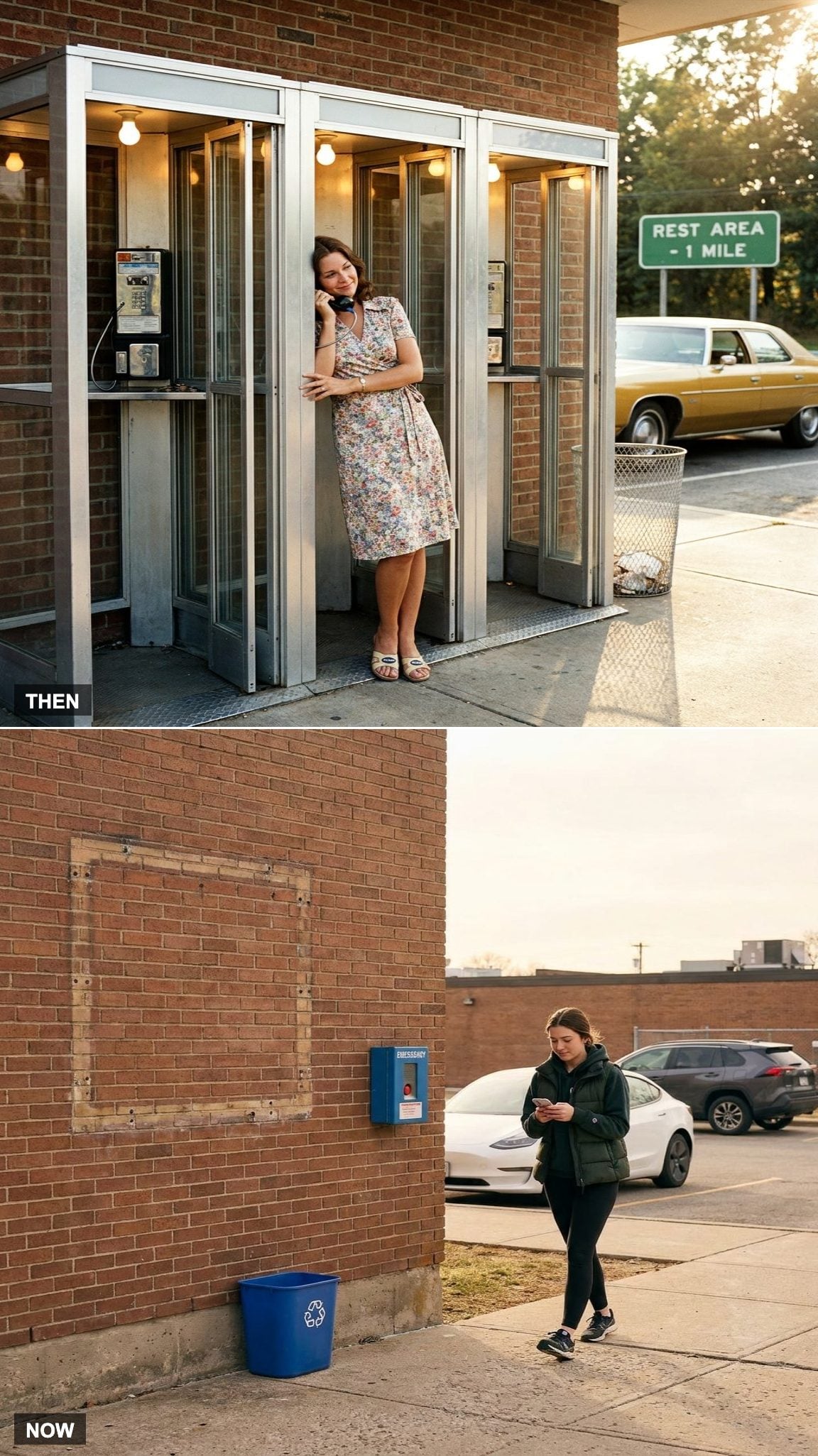 Pay Phones as the Traveler's Lifeline vs. Their Near Total Disappearance