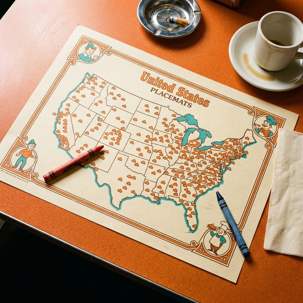 The Placemat That Doubled as a Geography Lesson