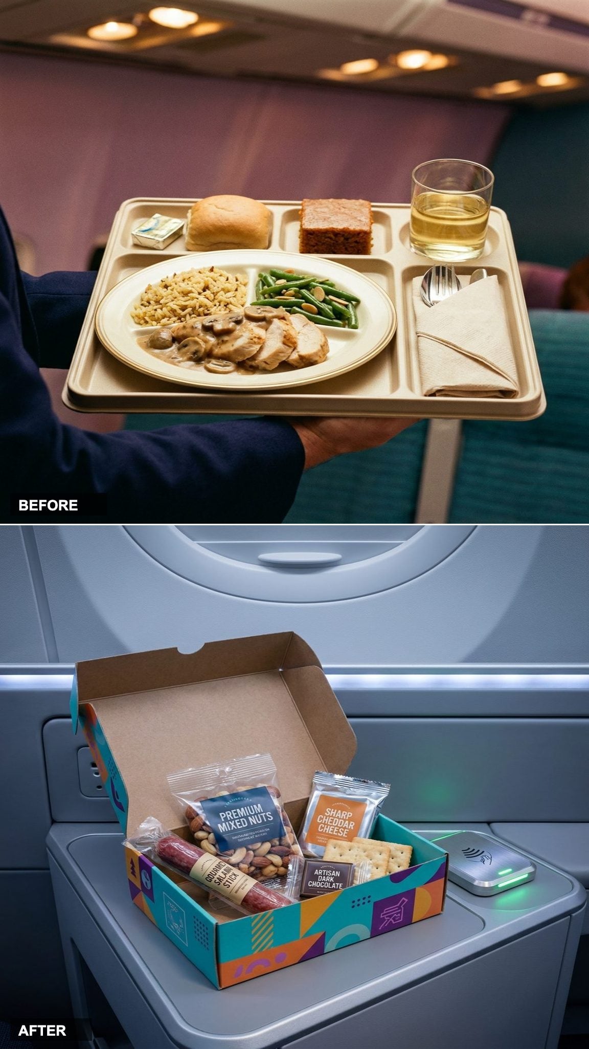 Restaurant-Style Meal Trays vs. the Snack Box