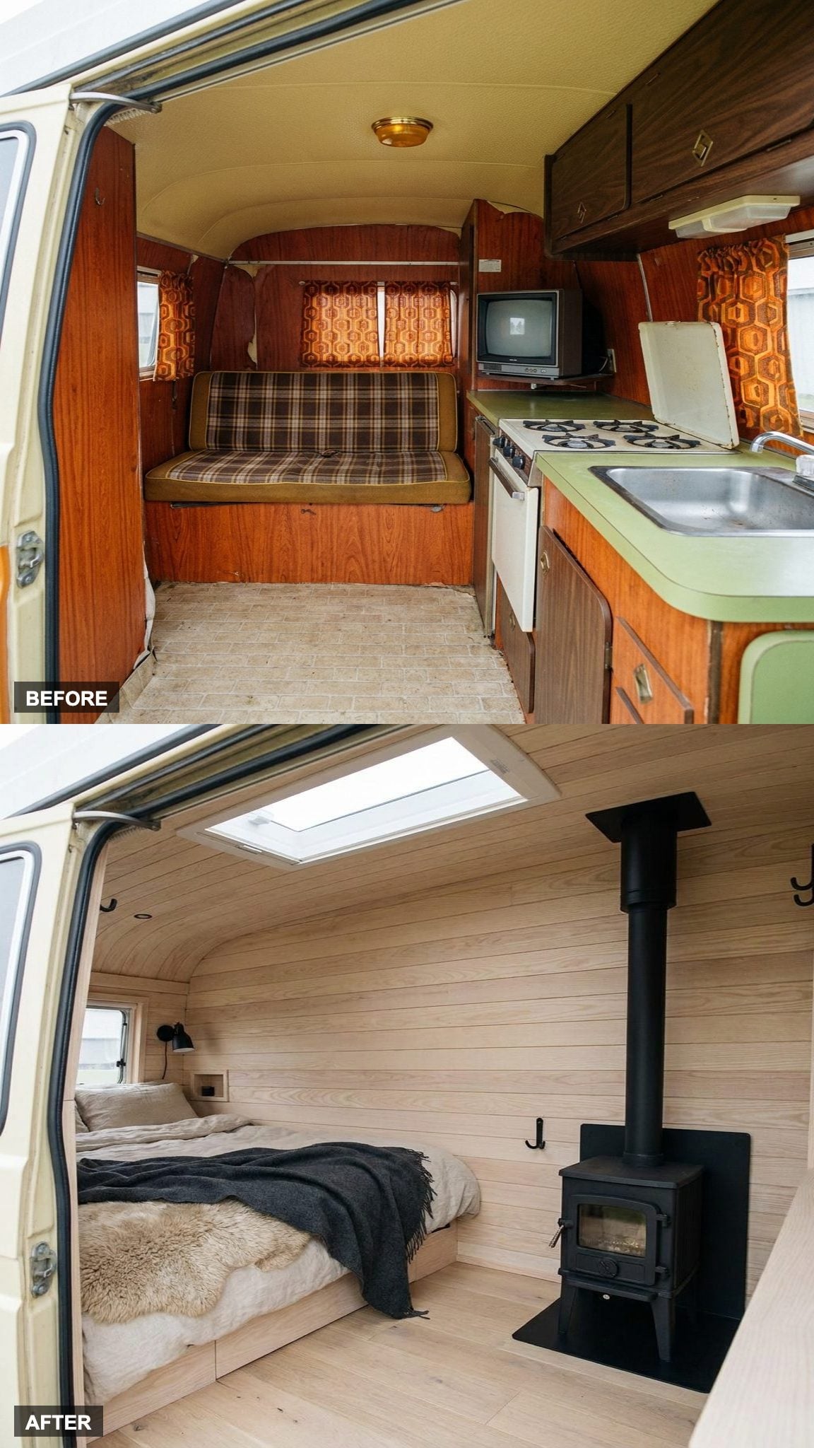 Scandinavian Sauna Vibe with Blonde Wood and Black Steel