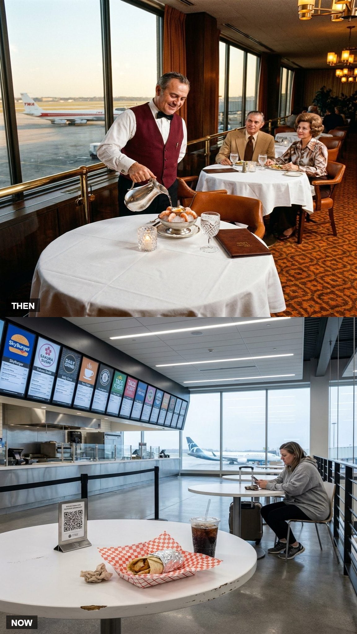 The Sit-Down Restaurant Above the Gates