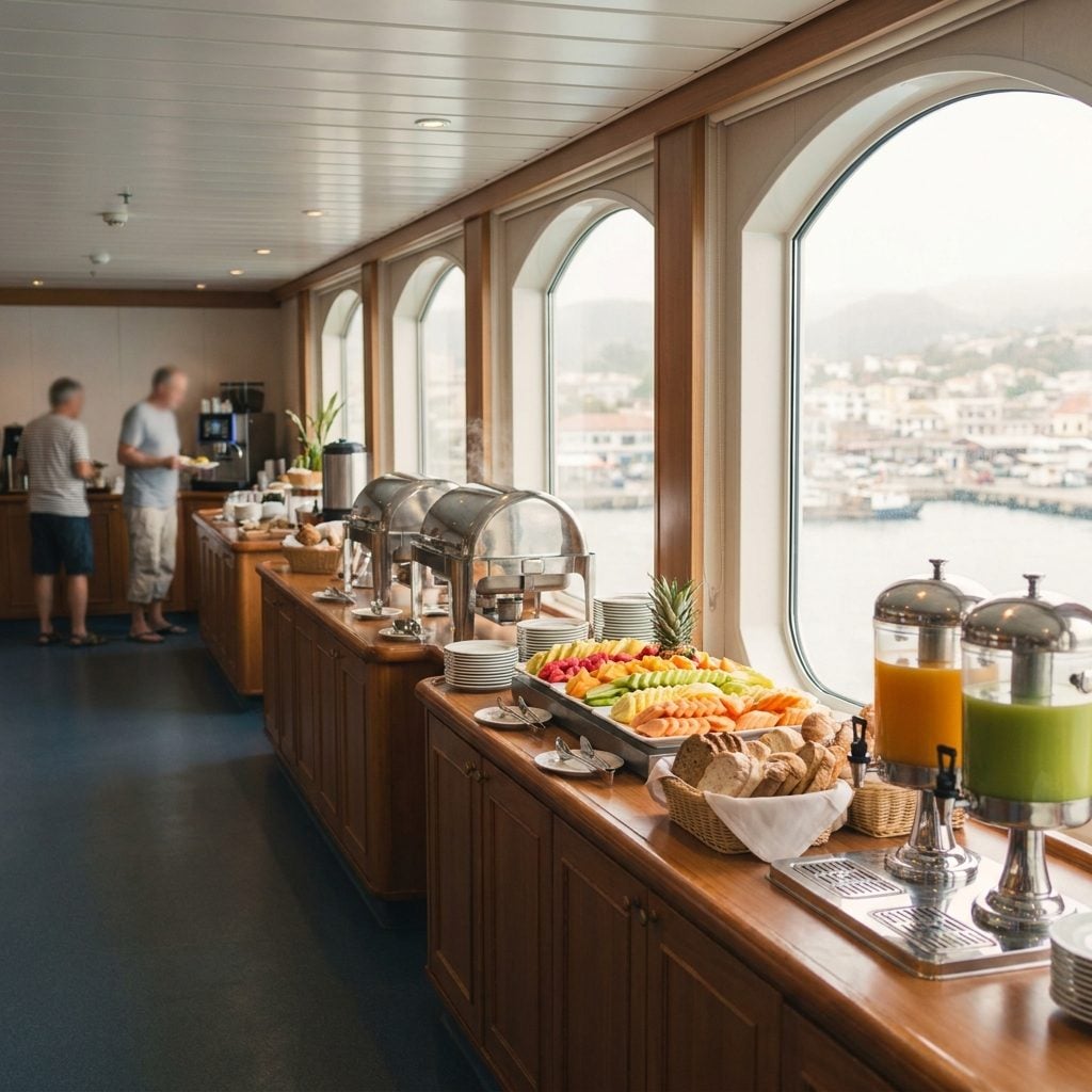 Skipping the Buffet Entirely on Port Days Because 'Everyone Else Does'