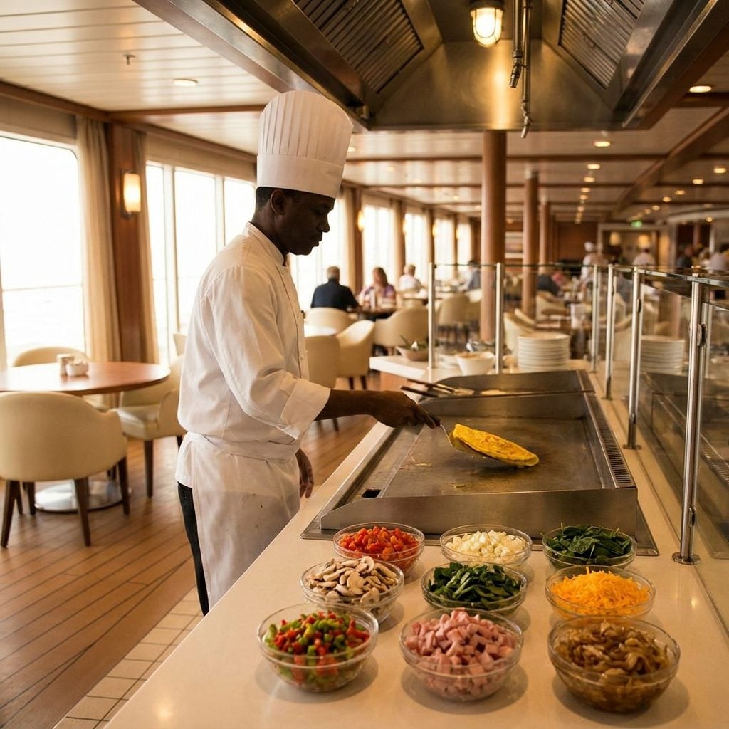 Skipping the Omelet Station Because the Line Looks Long