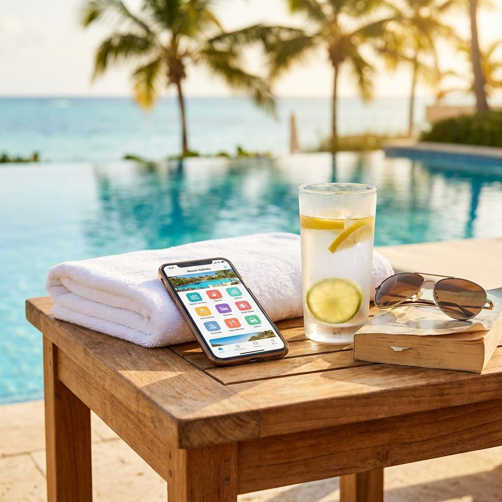 Skipping the Resort App Because You're on Vacation From Your Phone