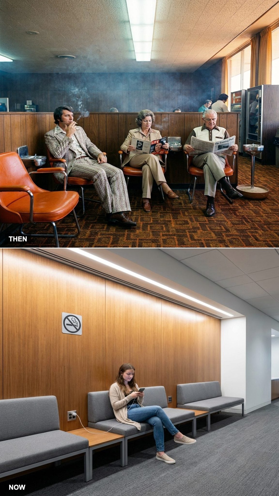 Smoking Allowed Almost Everywhere vs. Smoke-Free by Default