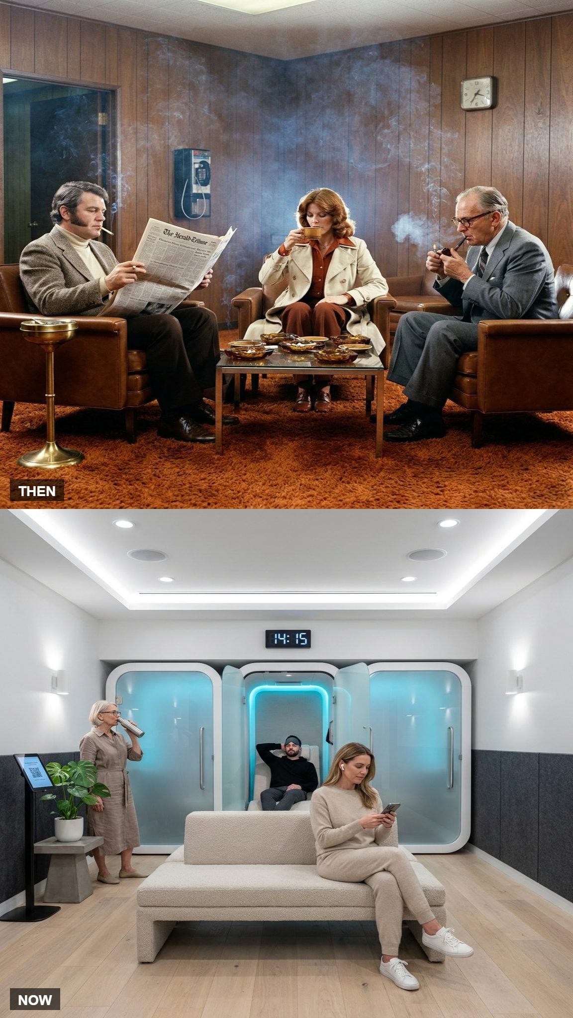 The Smoking Lounge Where Everyone Actually Relaxed