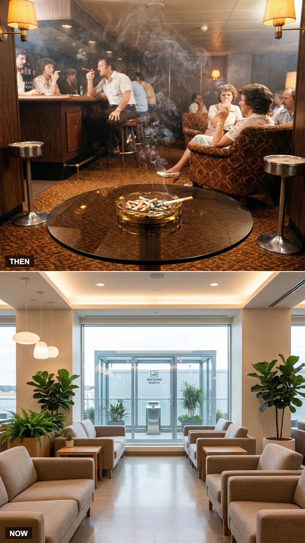 Smoking Throughout the Ship vs. Designated Smoking Areas