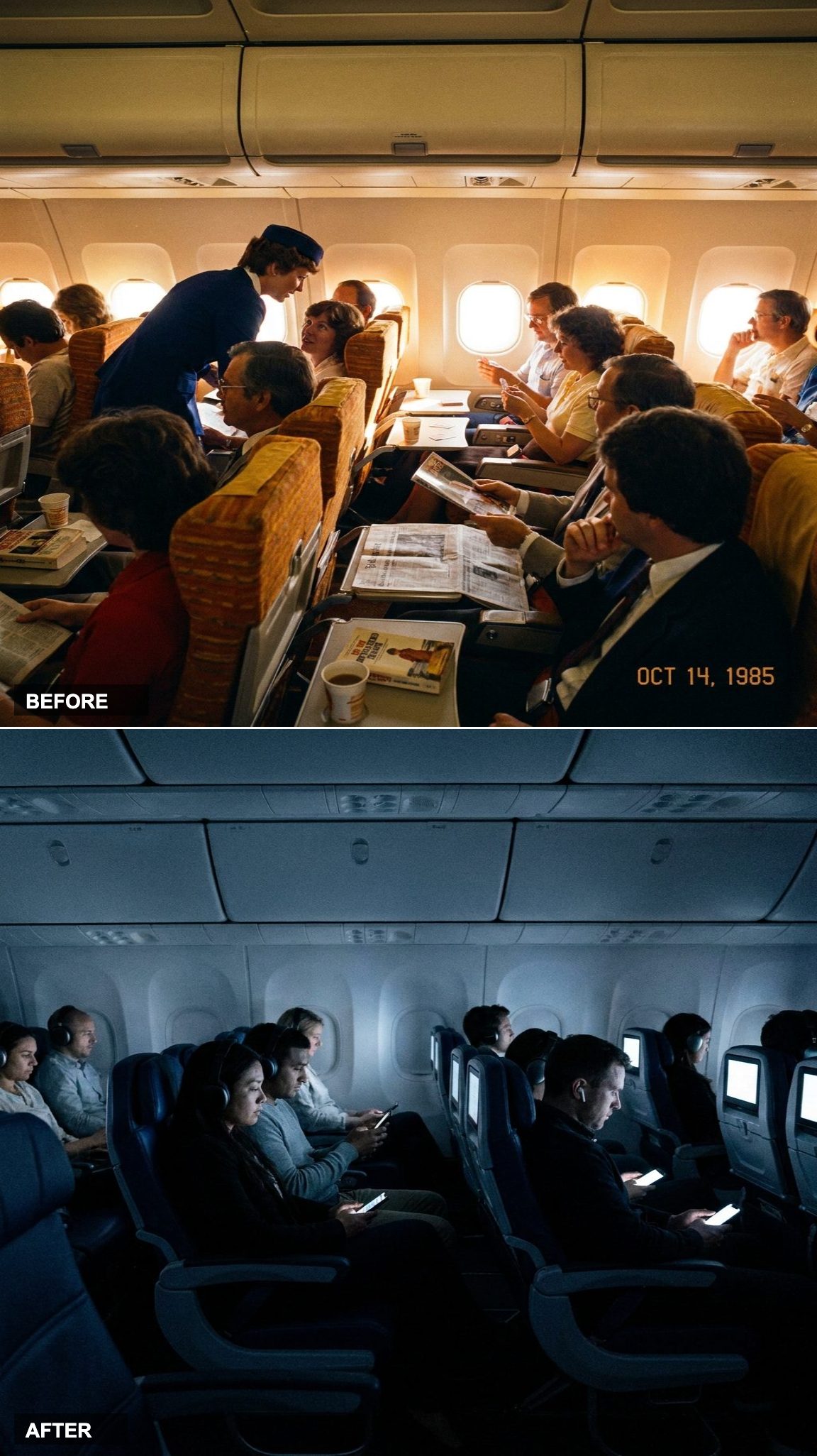 The Sound of the Cabin: Conversation vs. Silent Screens