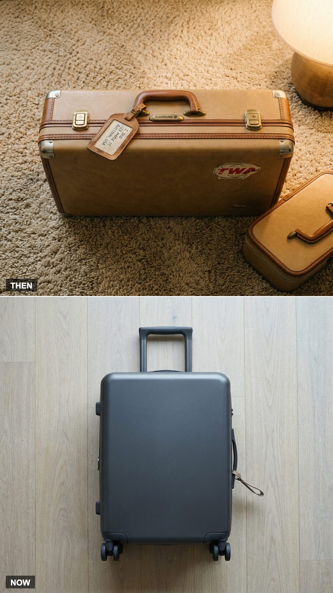 The Suitcase Itself: From Tank to Feather