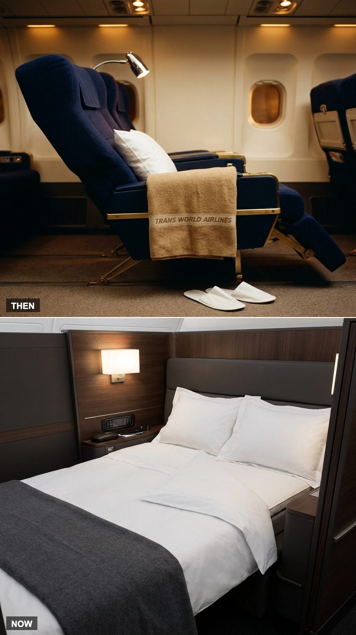 A Thin Pillow and a Wool Blanket vs. Frette Sheets and a Real Duvet