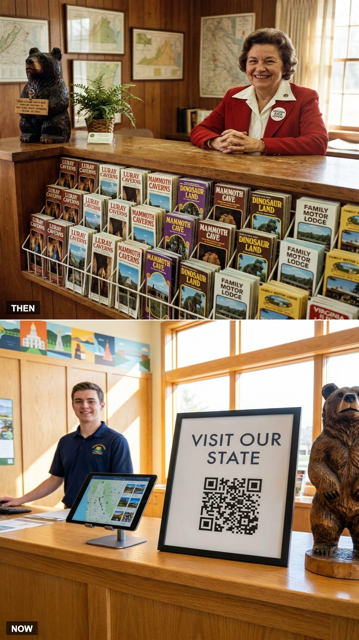 Travel Brochures on Every Counter vs. QR Codes and Apps