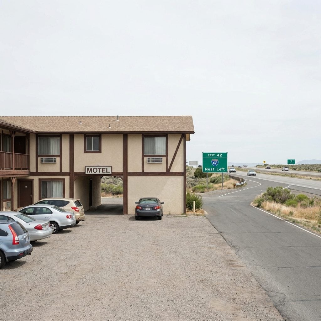 The TraveLodge or Best Western Off the Exit