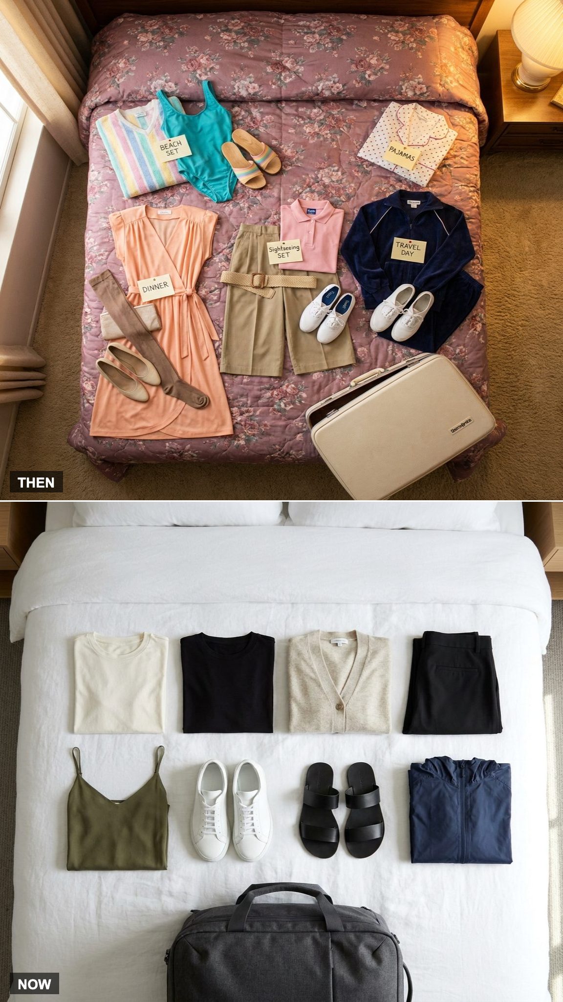 The Vacation Wardrobe: One Outfit Per Occasion vs. A Flexible Capsule