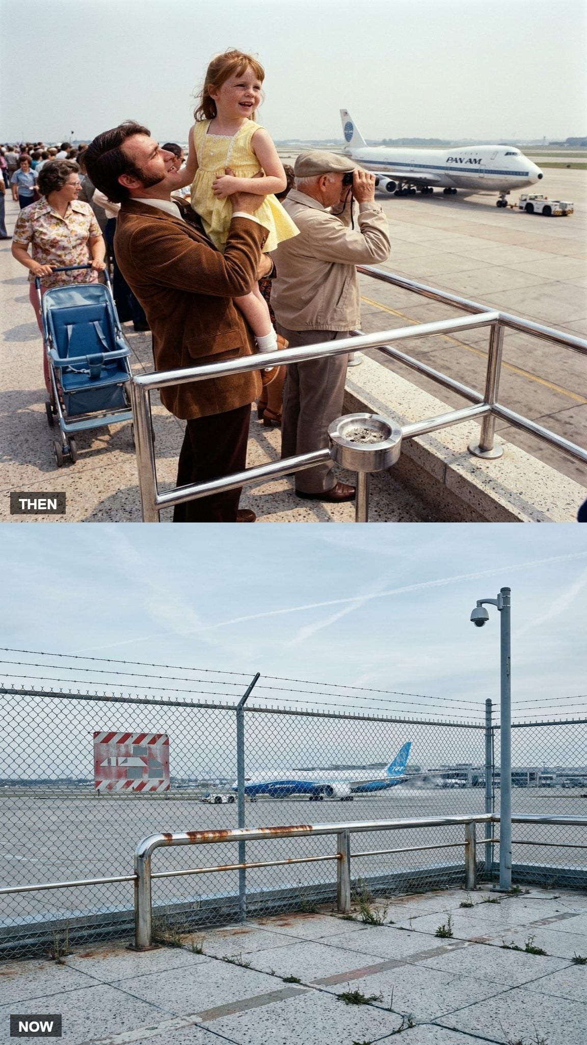 The Way People Said Goodbye to the Airplane