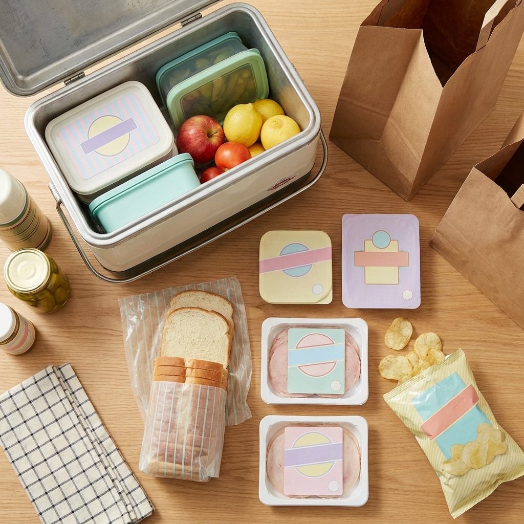 A Week of Cooler Groceries: Roughly $18 to $25