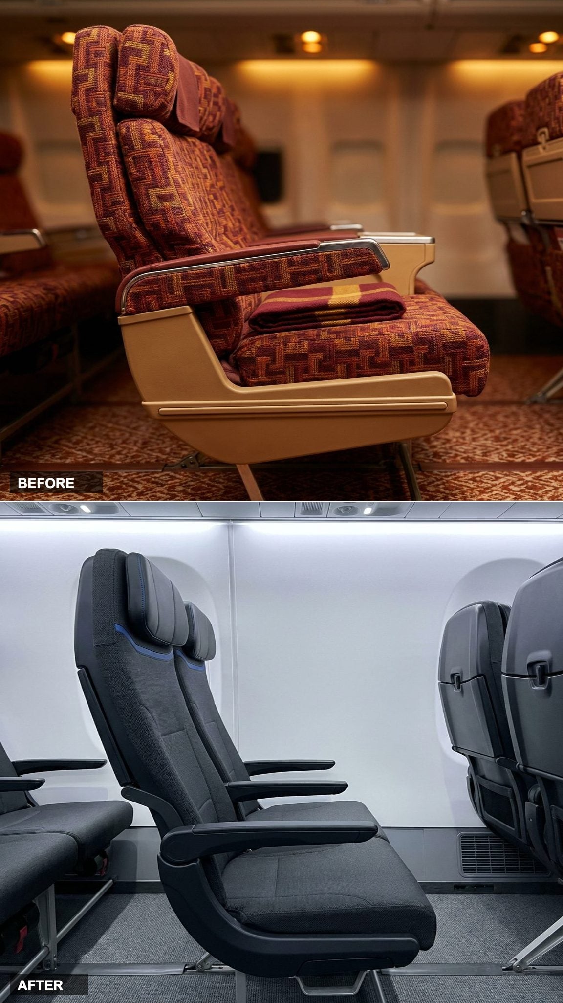 The Wide Fabric Seat vs. the Slimline