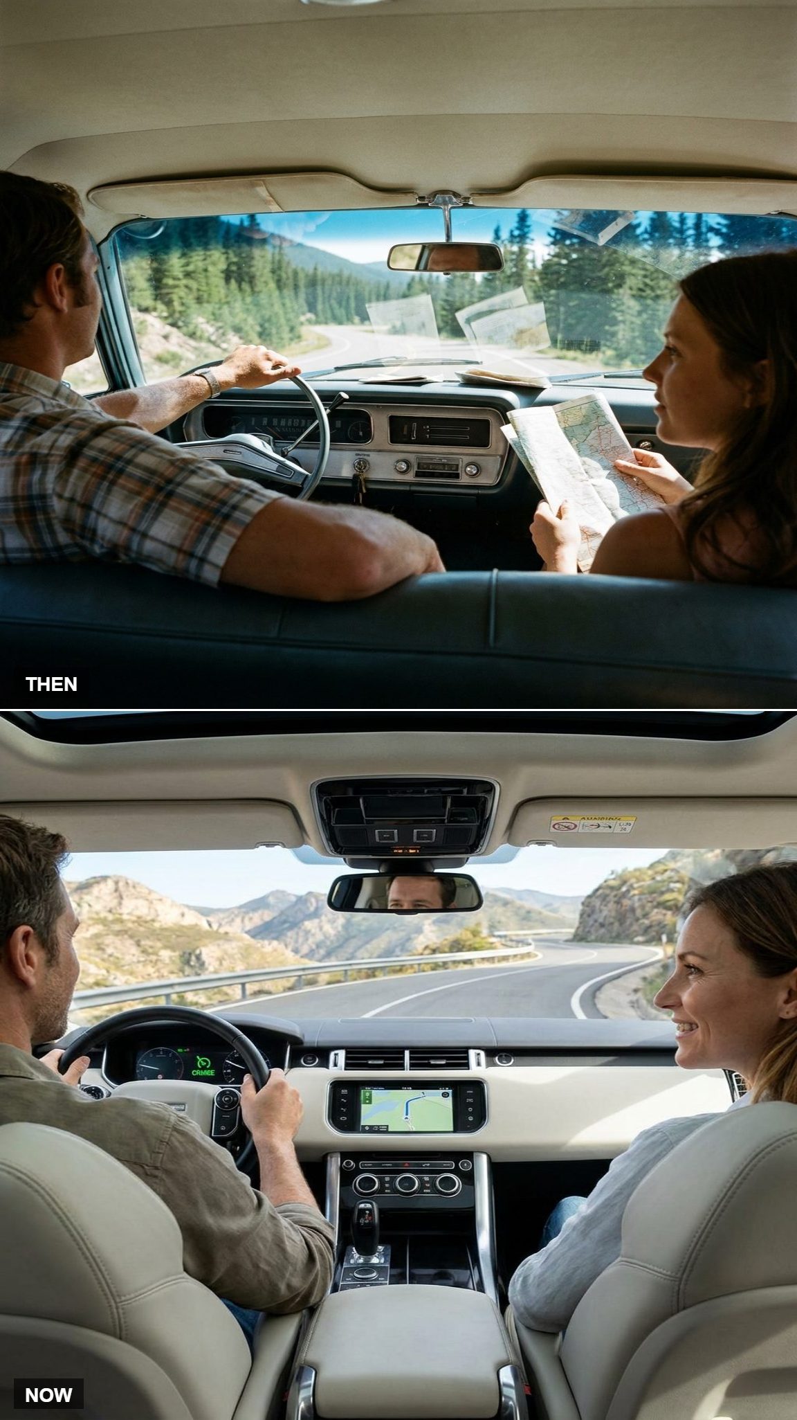 No AC on Mountain Roads vs. Climate-Controlled Cruise