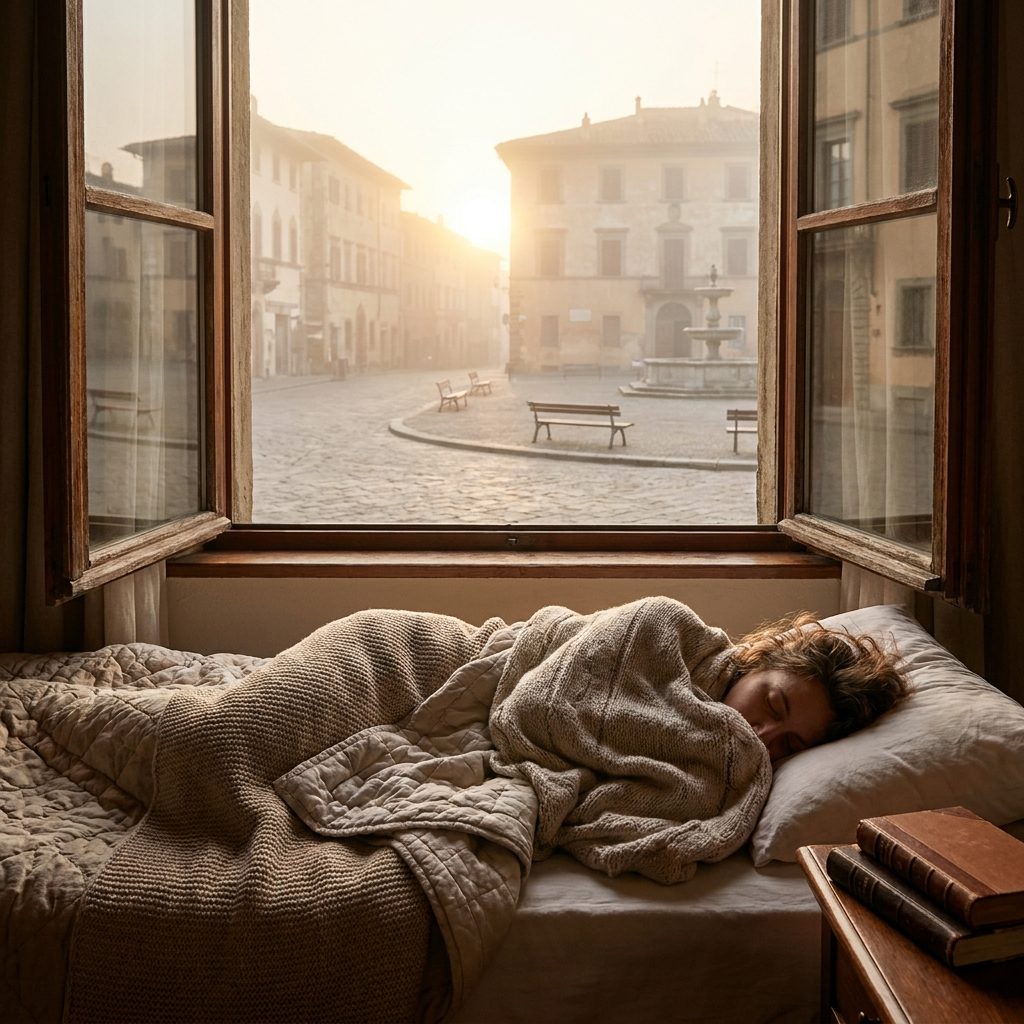 Always Wake Up Early to Sightsee