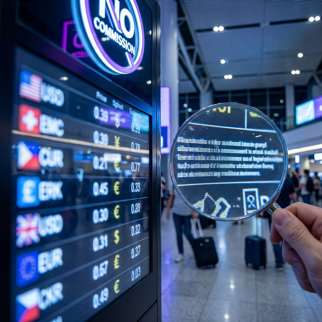 Avoid All Airport Currency Exchange Counters