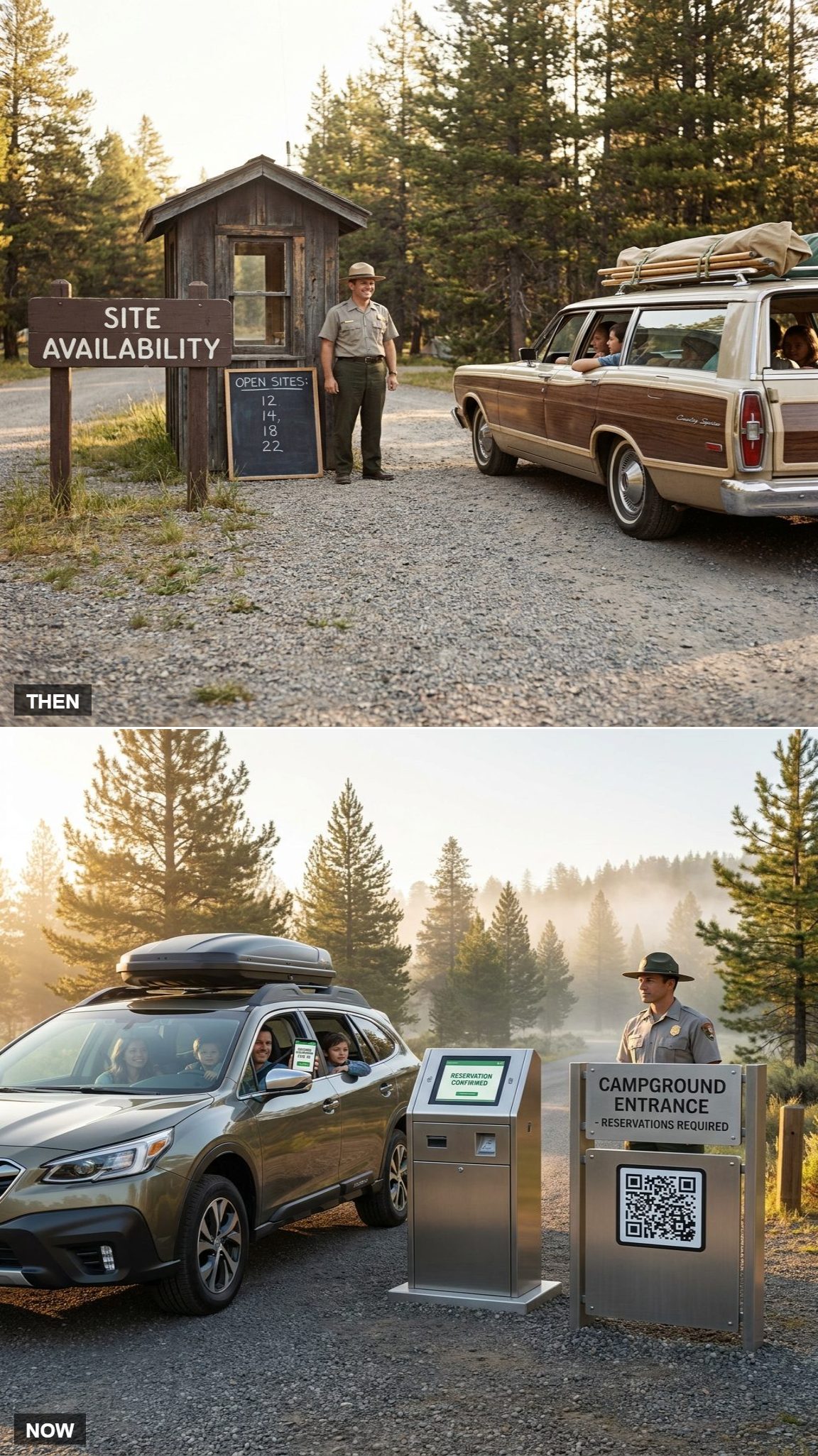 First-Come Campsites vs. Booking Months Ahead