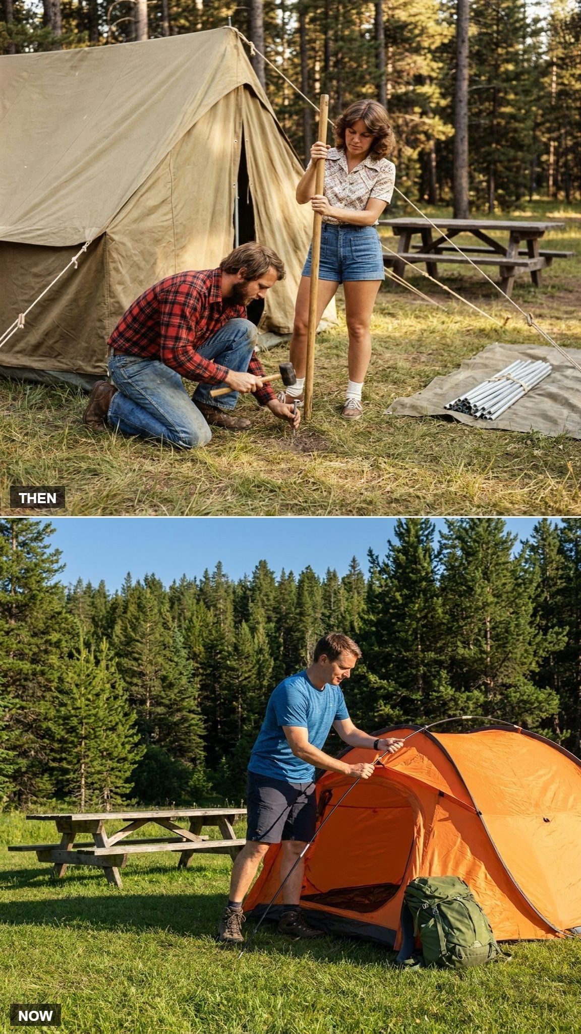 Making Camp: Wrestling Canvas vs. the Tent That Pops Itself