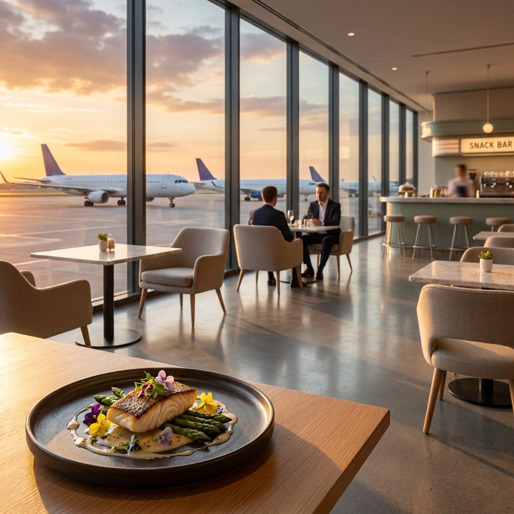 Never Eat at the Airport