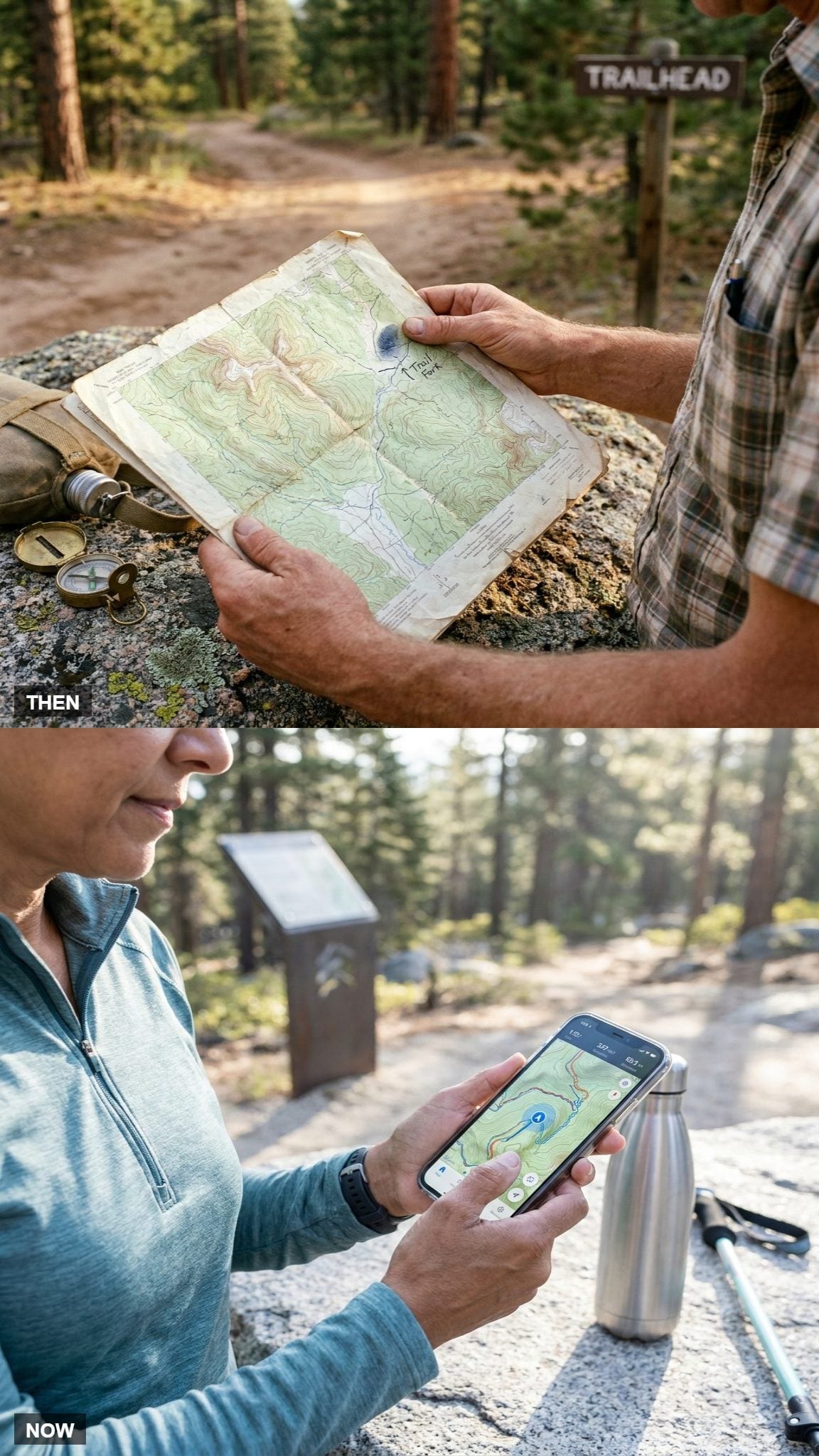 Paper Trail Guides vs. GPS Hiking Apps