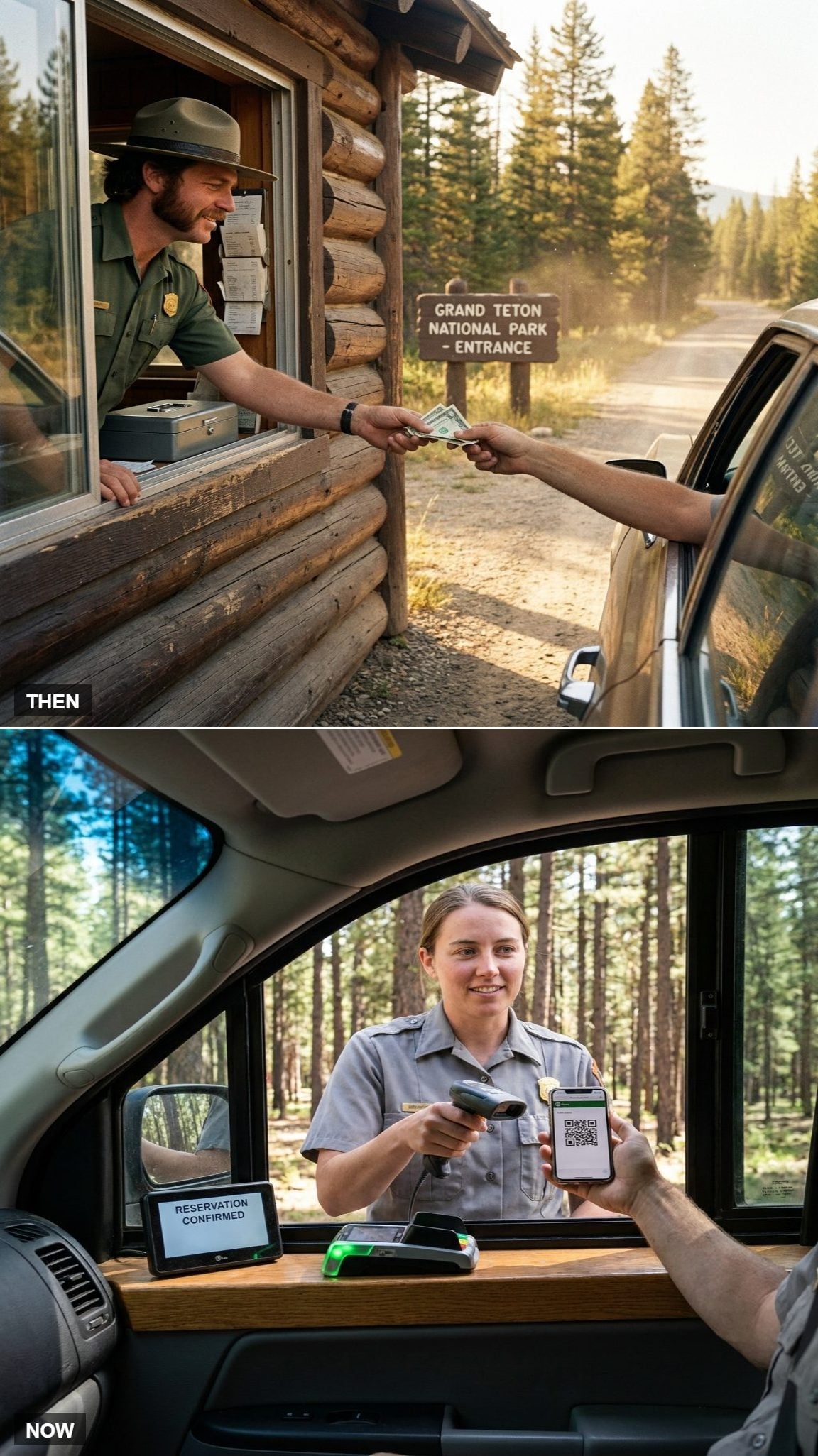 Paying to Get In: The Cash Booth vs. the Digital Pass