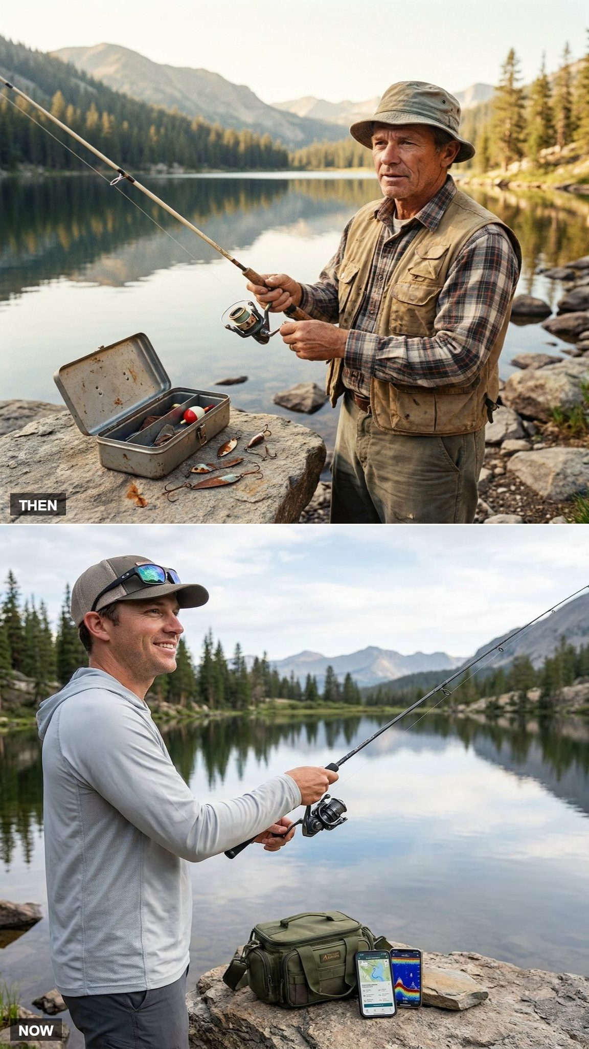 Shoreline Tackle vs. Apps and Modern Gear