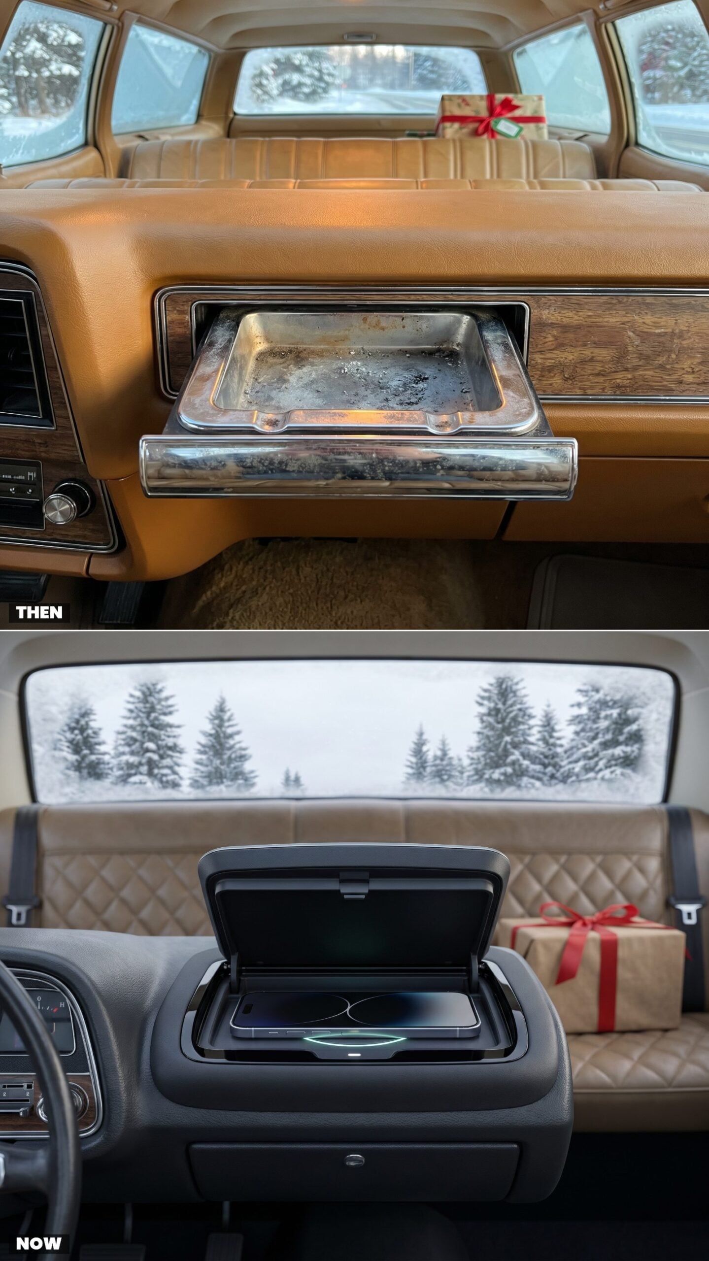Built-In Ashtrays vs. Device Storage Trays