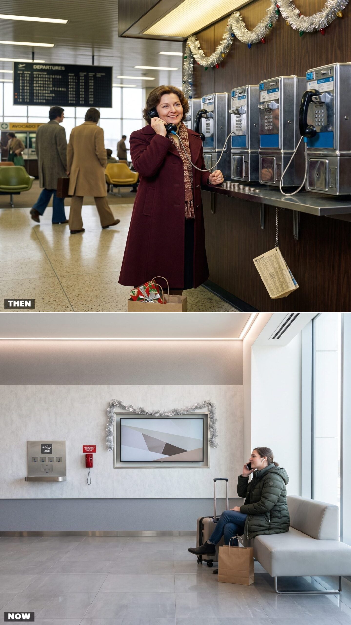 Calling Home From a Row of Payphones