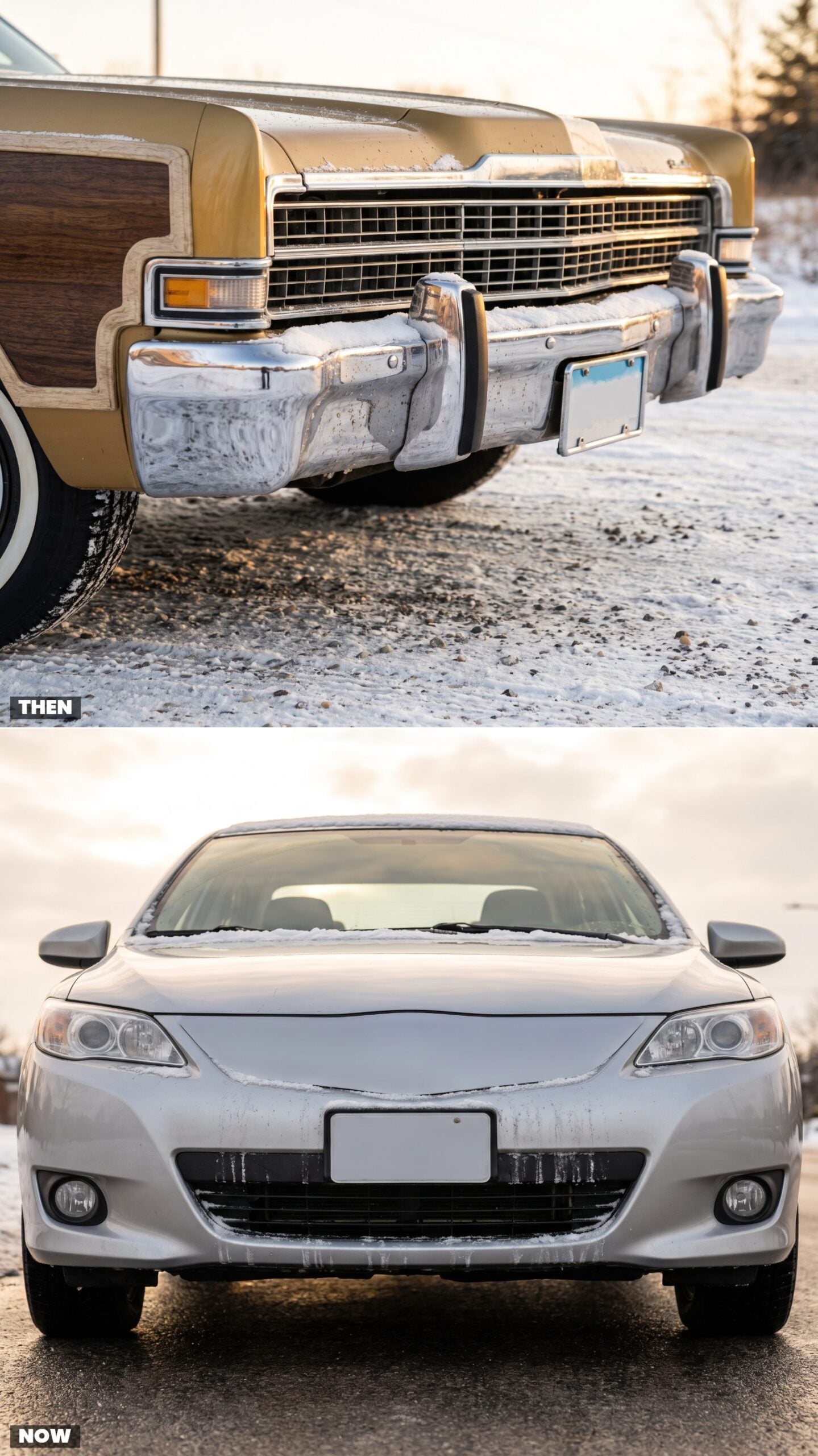 Chrome Bumpers vs. Color-Matched Impact Bumpers