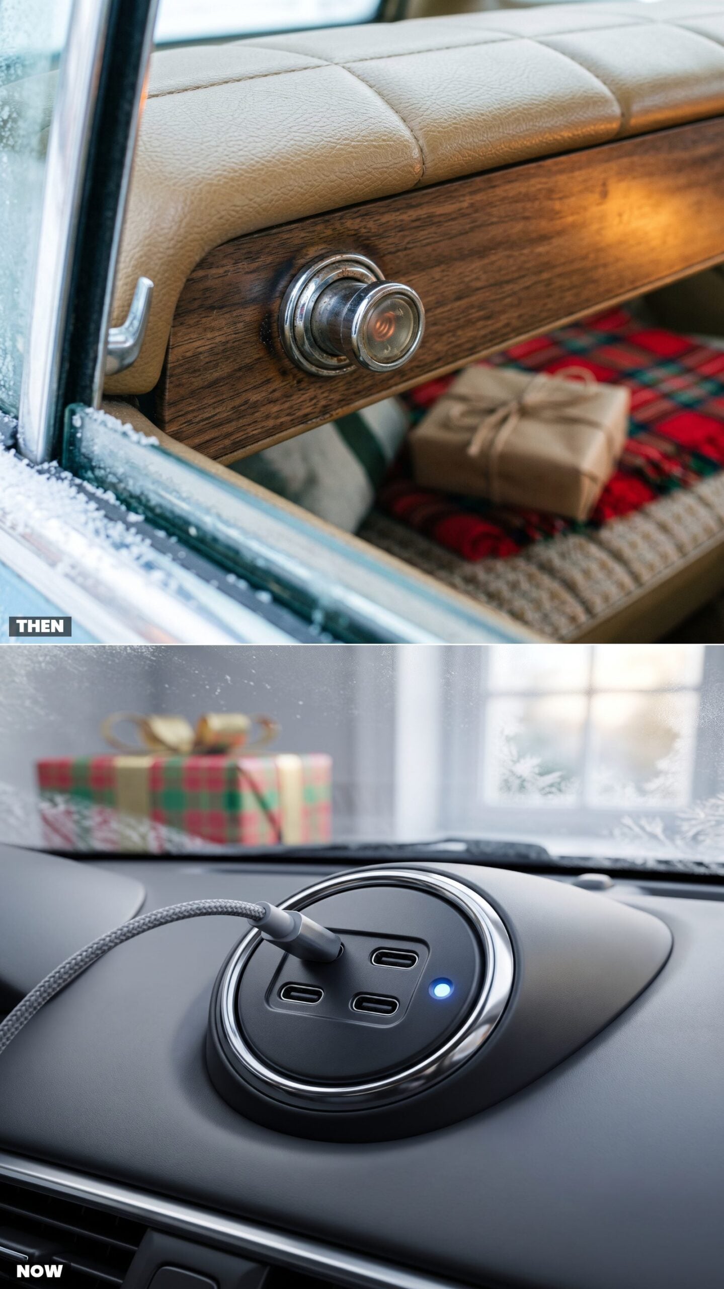 Cigarette Lighters vs. USB-C Charging Ports